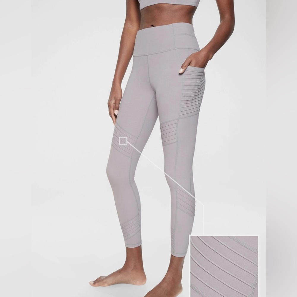 Athleta Stash Pocket Moto Tights